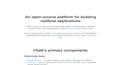 Desktop Screenshot of otalk.org